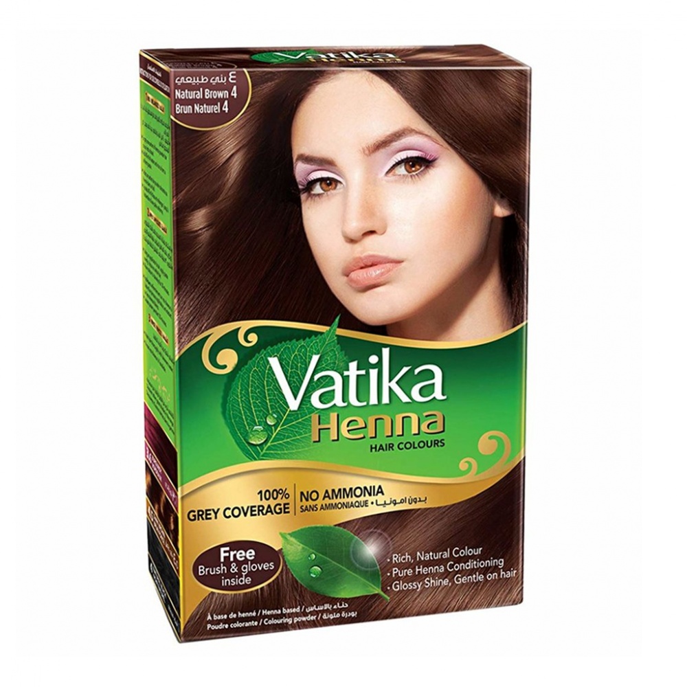 Lady henna цвет светло-коричневый краска для волос на основе индийской хны
