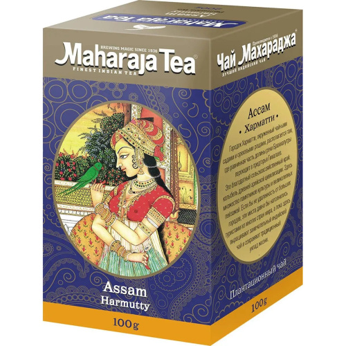 Maharaja Tea Assam Harmutty / Чай Ассам Харматти 100 г фото 2