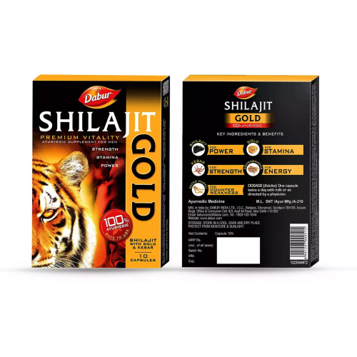 Dabur Shilajit Gold Cap / Дабур Шиладжит фото 3