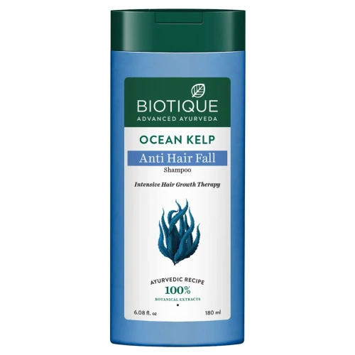 Biotique Ocean Kelp Anti Hair Fall Shampoo / Biotique Океанские Водоросли. Шампунь Против Выпадения Волос 180 мл