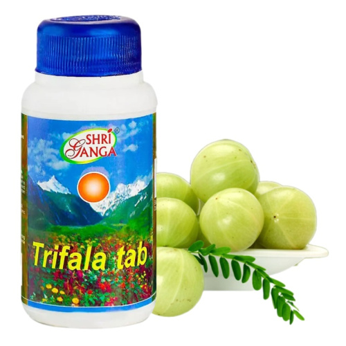 Shri Ganga Ayurveda Trifala Tabs / Шри Ганга Трифала фото 2
