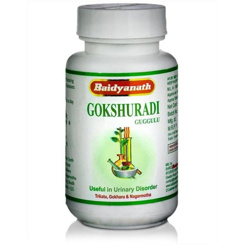 Baidyanath Ayurveda Gokshuradi Guggulu / Байдианат Гокшуради Гуггул