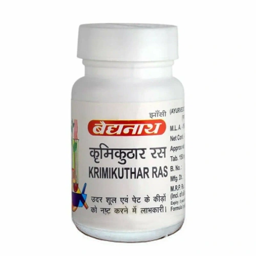 Baidyanath Ayurveda Krimikuthar Ras / Байдианат Кримикутхар Рас