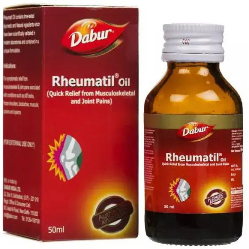 Dabur Rheumatil Oil 50ml / Дабур Ревматил Масло фото 3