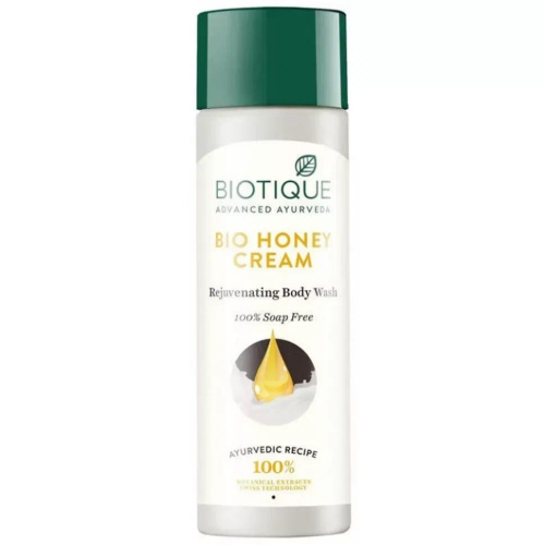 Biotique Honey Cream Rejuvenating Body Wash / Биотик Омолаживающий Крем Для Тела С Медом 190 мл фото 3