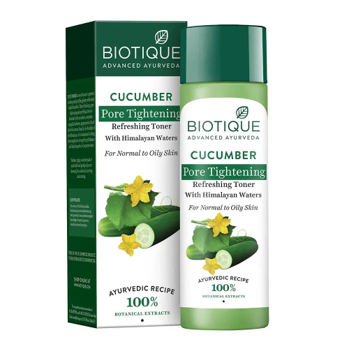 Biotique Cucumber Pore Tightening Toner/Биотик Огуречный Тоник Сужающий Поры