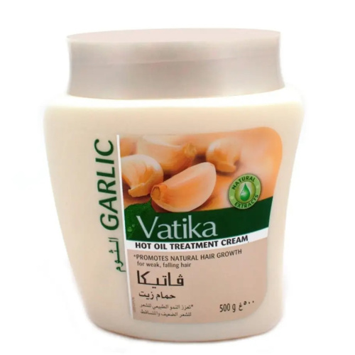 Dabur Vatika Garlic Hair Mask / Дабур Ватика Маска для Роста Волос С Чесноком 500 г