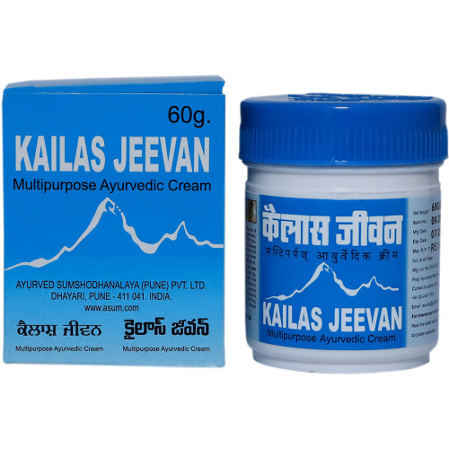 Kailas Jeevan Multipurpose Ayurvedic Cream/ Универсальный Крем для Всего Тела фото 3