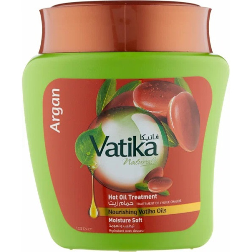 Dabur Vatika Argan Hair Mask / Дабур Ватика Маска для Волос Мягкое Увлажнение с Маслом Арганы 500 г фото 4