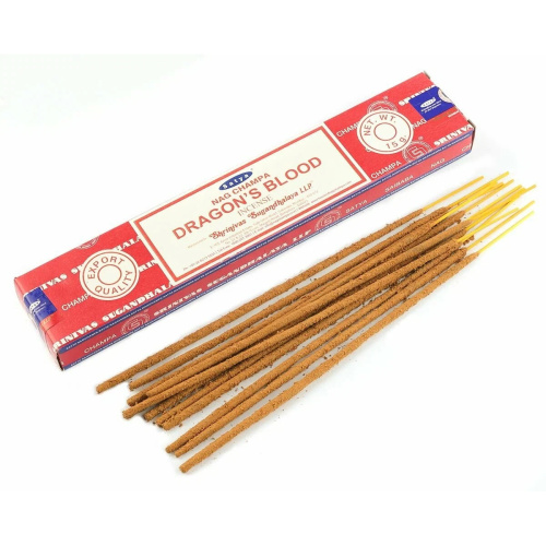 SATYA Бангалор Ароматические палочки Dragon Blood 15 г х 12 уп. фото 5
