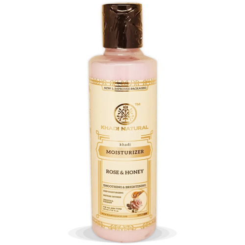 Khadi Natural Увлажняющий Лосьон Роза и Мед без СЛС фото 3