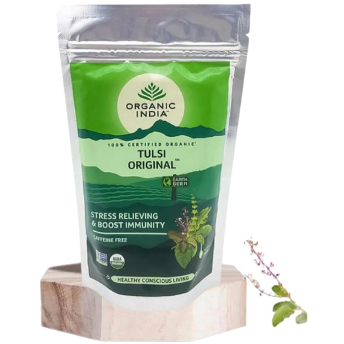 Organic India Tulsi Original/ Тулси Ориджинал Напиток на Основе Листьев Священного Базилика. фото 3
