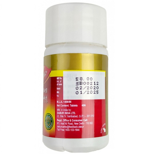 Dabur Trifla Guggulu 40 Tab / Трифала Гуггул фото 5
