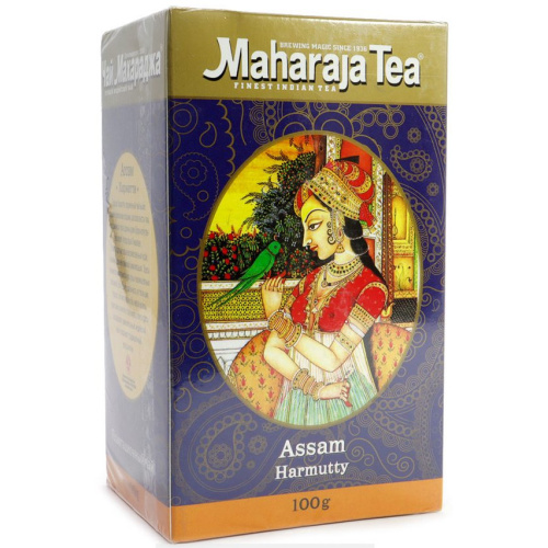 Maharaja Tea Assam Harmutty / Чай Ассам Харматти 100 г фото 3
