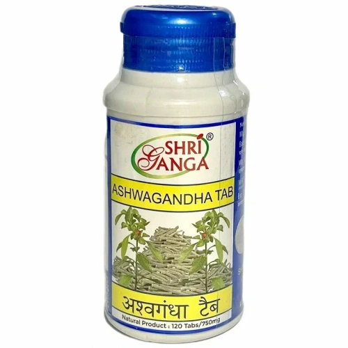 Shri Ganga Ayurveda Ashwagandha Tab / Шри Ганга Ашвагандха