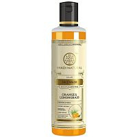 Khadi Natural Гель для лица "Апельсин и Лемонграсс" без парабенов и СЛС 210 мл