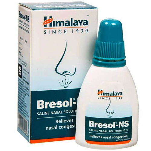 Himalaya Wellness Bresol-NS Saline Nasal Solution / Хималая Бресол фото 3