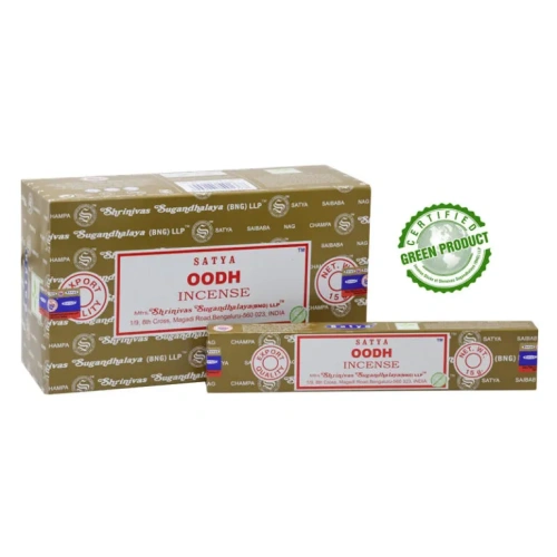 SATYA Бангалор Ароматические палочки Oudh 15 г х 12 уп.