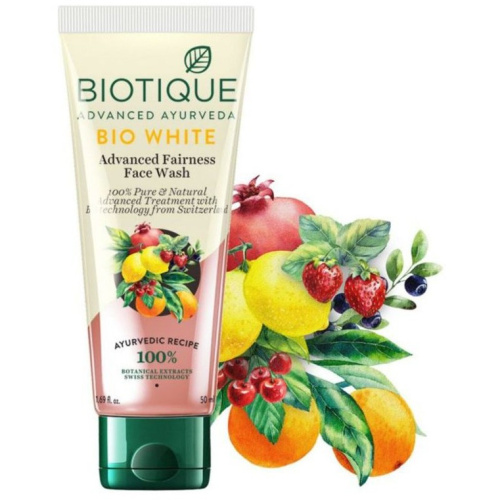Biotique White Face Wash /Биотик Уайт Гель Для Умывания