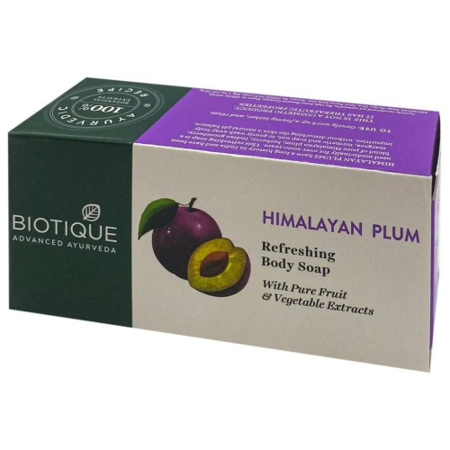 Biotique Himalayan Plum Refreshing Soap / Биотик Гималайская Слива Мыло 150 г фото 5