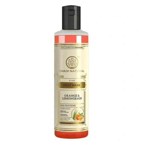 Khadi Natural Гель для душа с Апельсином и Лемонграссом