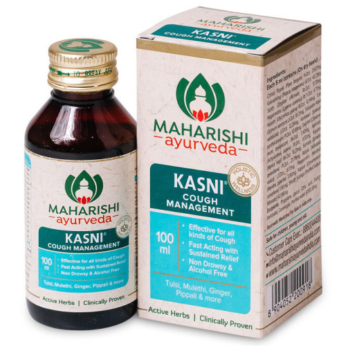 Maharishi Kasni Syrup / Махариши Сироп от кашля Касни фото 3