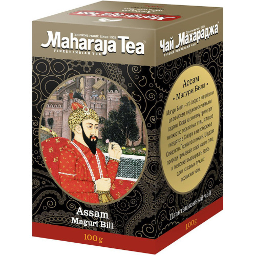 Maharaja Tea Assam Maguri Bill / Чай Ассам Магури Бил 100 г фото 3