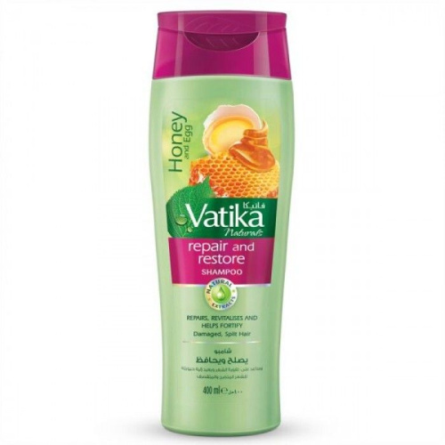 Dabur Vatika Repair & Restore Shampoo / Шампунь Исцеление и Восстановление для Волос 210 мл фото 3
