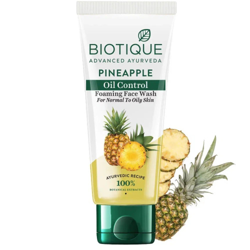 Biotique Pineapple Face wash /Биотик Ананас Гель Для Умывания фото 4