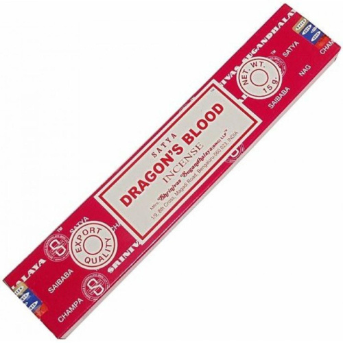 SATYA Бангалор Ароматические палочки Dragon Blood 15 г х 12 уп. фото 3