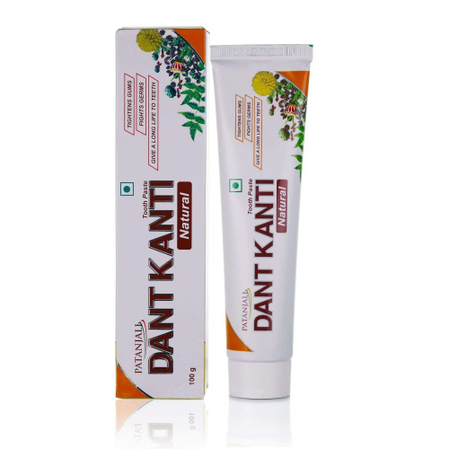 PATANJALI Dant Kanti ToothPaste / Дант Канти Аюрведическая Зубная Паста 100 г фото 4