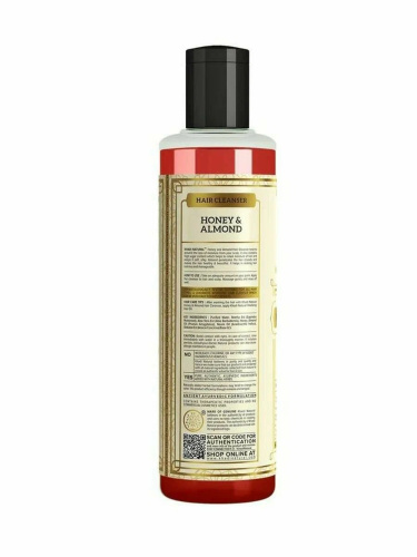 Khadi Natural Шампунь с Медом и Миндалем фото 2