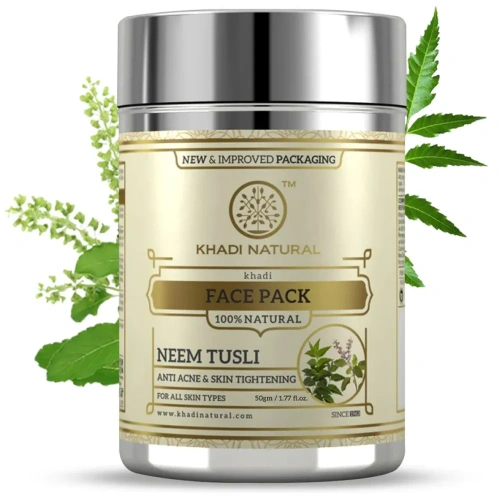 Khadi Natural Маска для лица с Ним и Тулси 50 г
