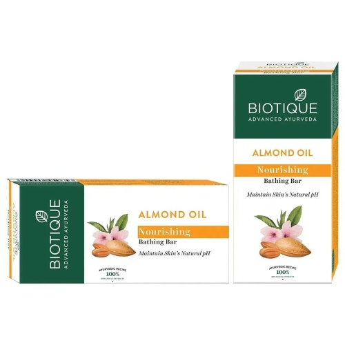 Biotique Almond Oil Nourishing Soap/Биотик Миндальное Мыло