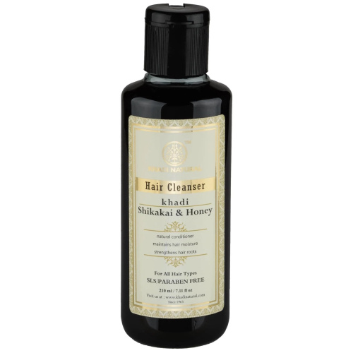 Khadi Natural Шампунь с Шикакай и Медом - без СЛС