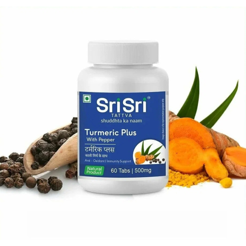 Sri Sri Turmeric Tab / Шри Шри Куркума фото 3