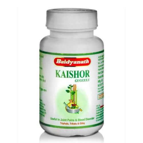 Baidyanath Ayurveda Kaishore Guggulu / Байдианат Кайшор Гуггул фото 3
