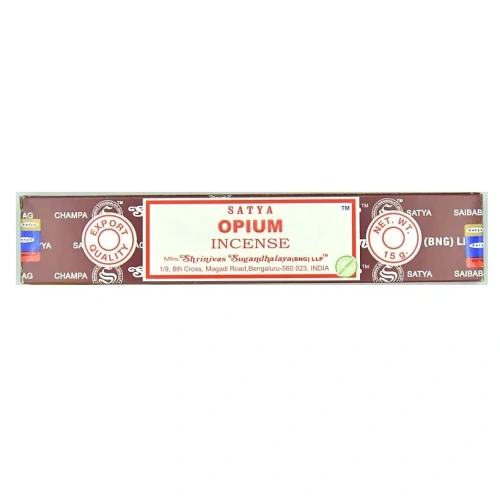 SATYA Бангалор Ароматические палочки Opium 15 г х 12 уп.