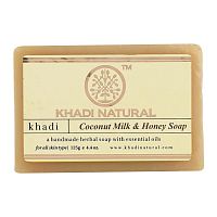 Khadi Natural Мыло "С кокосовым молоком и медом"