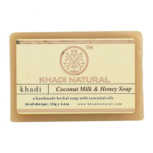 Khadi Natural Мыло "С кокосовым молоком и медом"