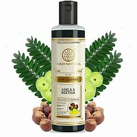 Khadi Natural Шампунь с экстрактом Плодов Мыльного Дерева и Амлы