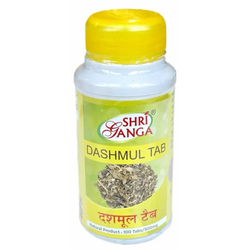 Shri Ganga Ayurveda Dashmul Tab / Шри Ганга Дашамул фото 3