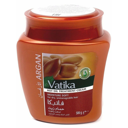Dabur Vatika Argan Hair Mask/ Дабур Ватика Маска для Волос Мягкое Увлажнение с Маслом Арганы фото 3