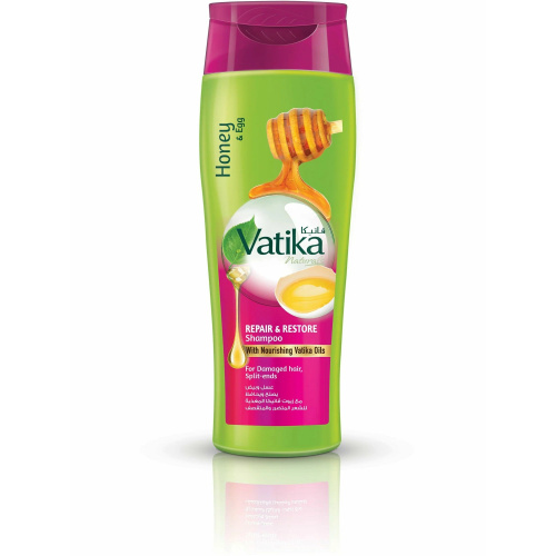Dabur Vatika Repair & Restore Shampoo/ Шампунь Исцеление и Восстановление для Волос фото 4