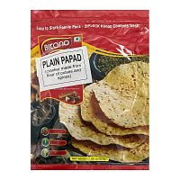 Bikano Plain Papad / Папад Плейн Лепешка со Cпециями 200 г