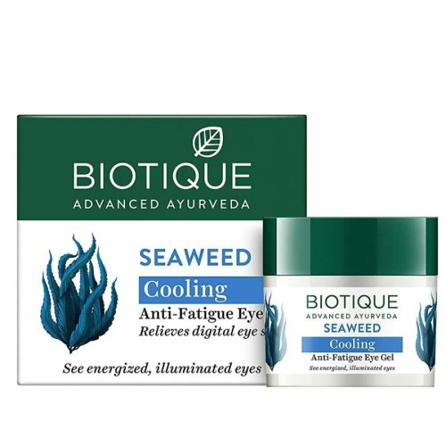 Biotique Seaweed Cooling Anti-Fatigue Eye Gel/Биотик Водоросли Гель Против Усталости  Для Кожи Вокруг Глаз