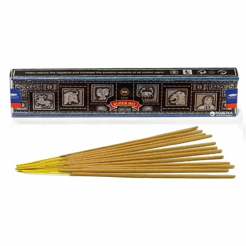 SATYA Бангалор Ароматические палочки Super Hit 15 г х 12 уп. фото 4