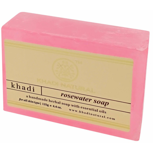 Khadi Natural Мыло "Розовая Вода" 125 г фото 6