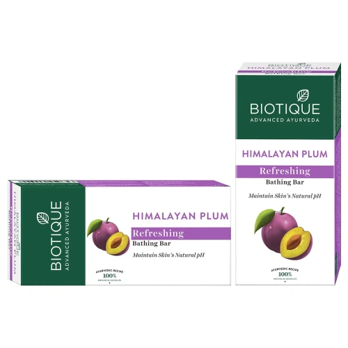 Biotique Himalayan Plum Refreshing Soap / Биотик Гималайская Слива Мыло 150 г фото 3