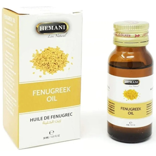 Hemani Fenugreek Oil/ Масло Пажитника фото 3